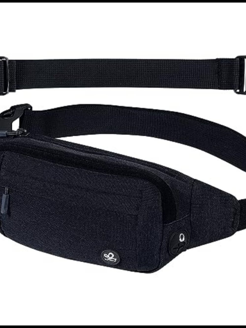 Water Resistant Nylon Fanny Pack Crossbody Waist Bag Running Hiking